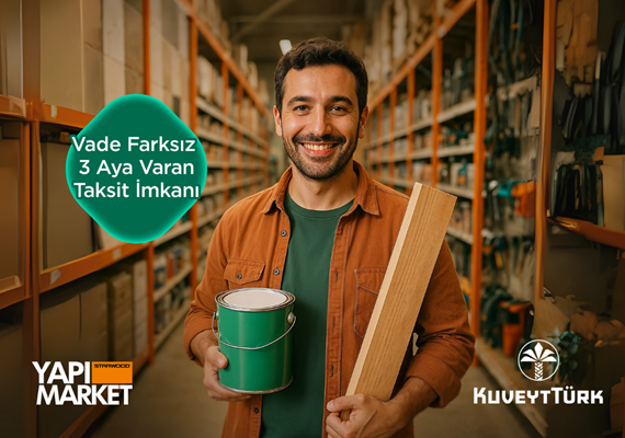 Starwood Yapı Market‘te Vade Farksız 3 Aya Varan Taksit Fırsatı!